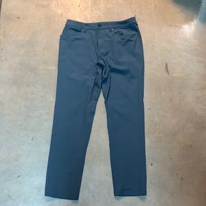 Men’s Lululemon ABC Commissioner Pants 34x32 blue